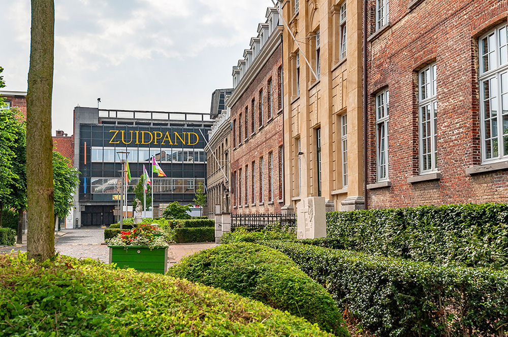 Het voormalige Zuidpand in Roeselare, de plek waar Mandelhof komt